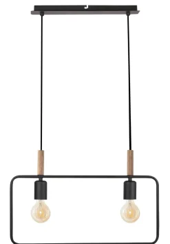 Sklep Kaja Designerska, dekoracyjna lampa wisząca 32-73518 z serii FRAME | Kaja czarny Sale