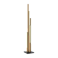 Sklep Kaja Designerska, drewniana lampa podłogowa LED ML4980-5-3BMT ELIOT | Kaja* Lampy Led