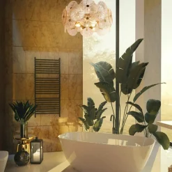 Sklep Kaja Designerska, elegancka lampa wisząca do salonu MOD007PL-08G ASTER Flash Sale