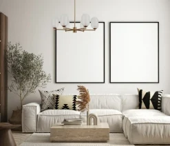 Sklep Kaja Designerska, elegancka lampa wisząca PND-4215-6A-HBR-SAT PERANO Discount