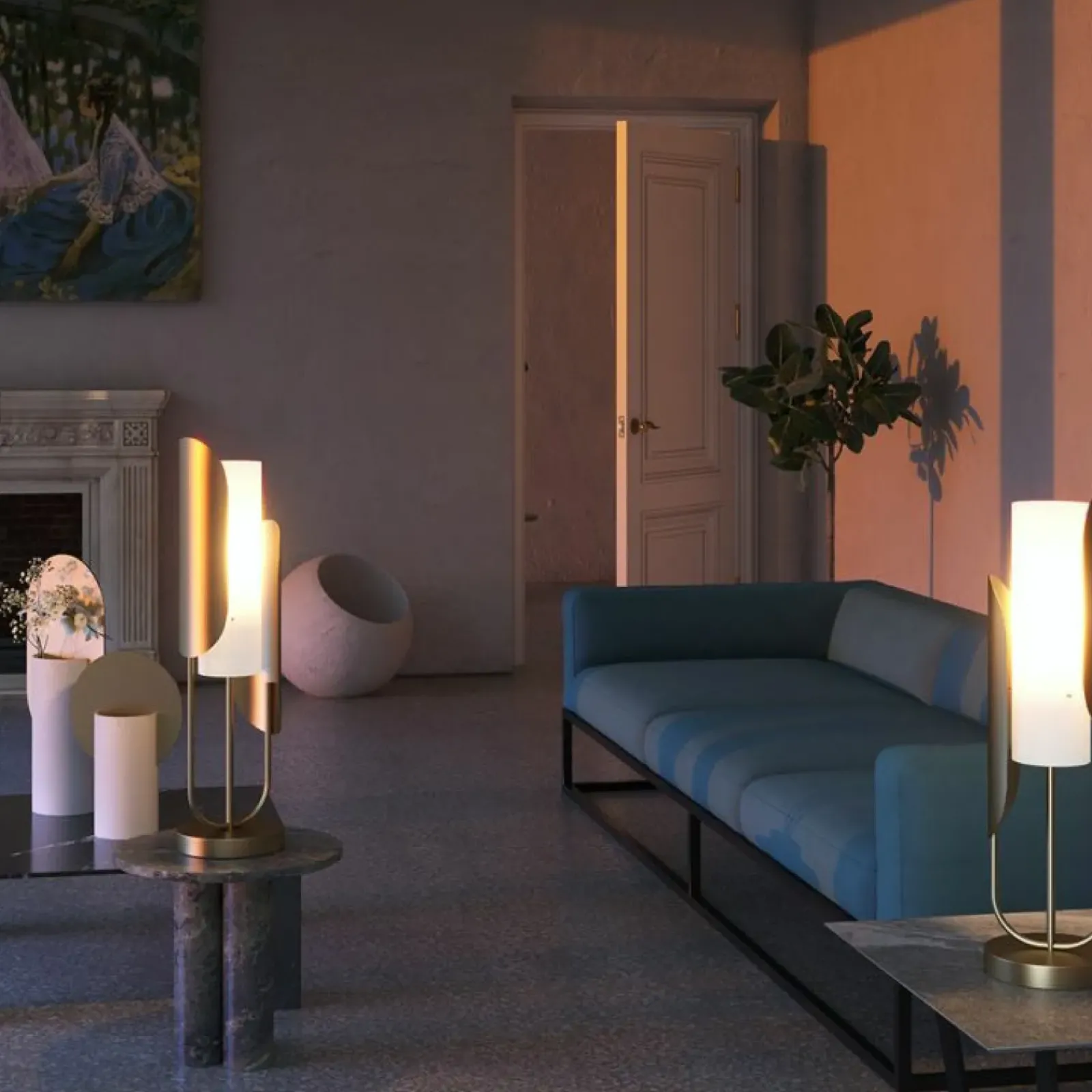 Sklep Kaja Designerska, elegancka lampka stołowa Z014TL-01G z serii СIPRESSO* Nowoczesne Lampki Stołowe