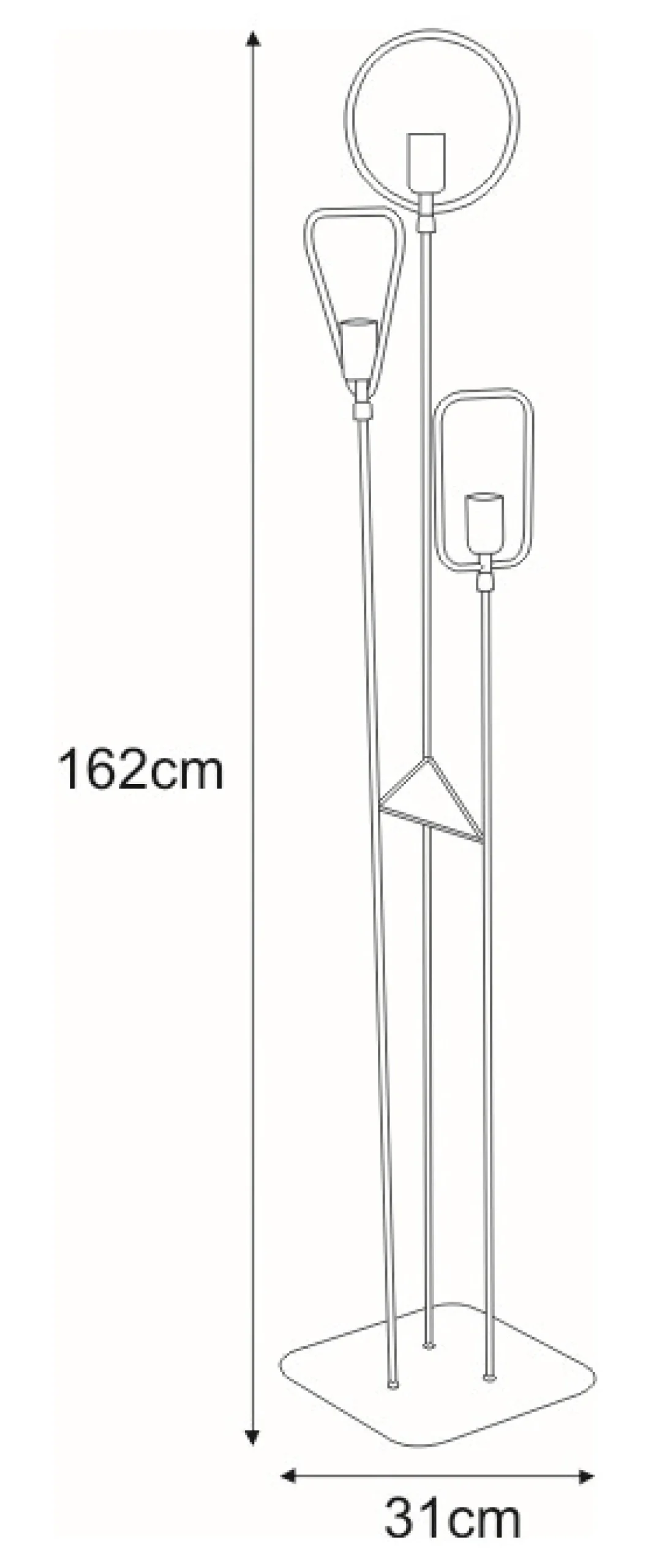 Sklep Kaja Designerska, industrialna lampa podłogowa K-3934 GEO | Kaja* Lampy Podłogowe