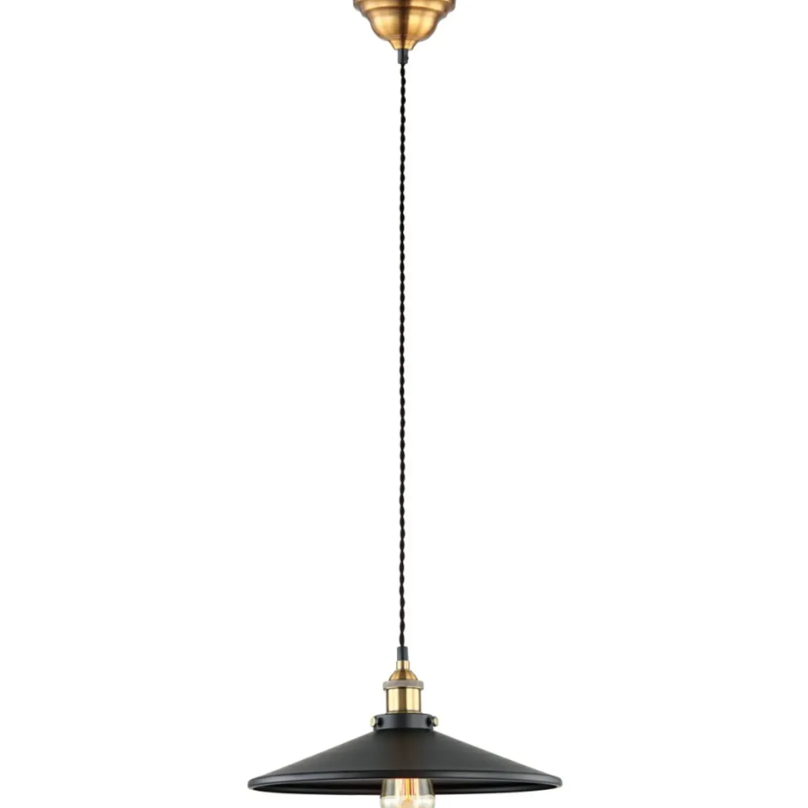 Sklep Kaja Designerska lampa do kuchni MDM-3458/1L BK+GD VERDA | Kaja Oświetlenie Shop