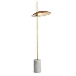 Sklep Kaja Designerska lampa podłogowa FL-203342-1-GD VILAI | Kaja Oświetlenie* Lampy Led