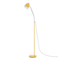 Sklep Kaja Designerska lampa podłogowa K-MT-201 ŻÓŁTY KAJTEK I | Kaja Oświetlenie* Lampy Podłogowe