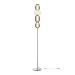 Sklep Kaja Designerska lampa podłogowa, ledowa MOD267FL-L32CH3K z serii PATTERN* Lampy Led