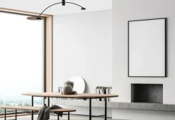 Sklep Kaja Designerska lampa sufitowa w stylu rustykalnym 10356 HEFT | Kaja Cheap