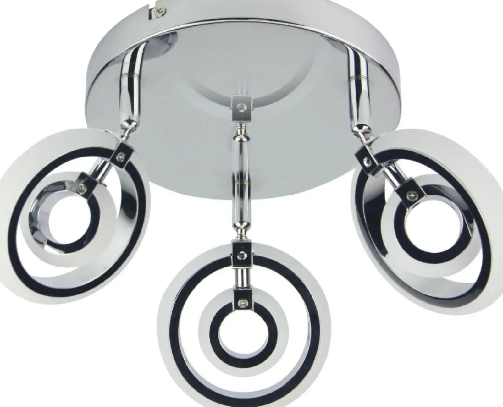 Sklep Kaja Designerska lampa sufitowa z ringami LED 98-62024 CELT | Kaja chrom Online