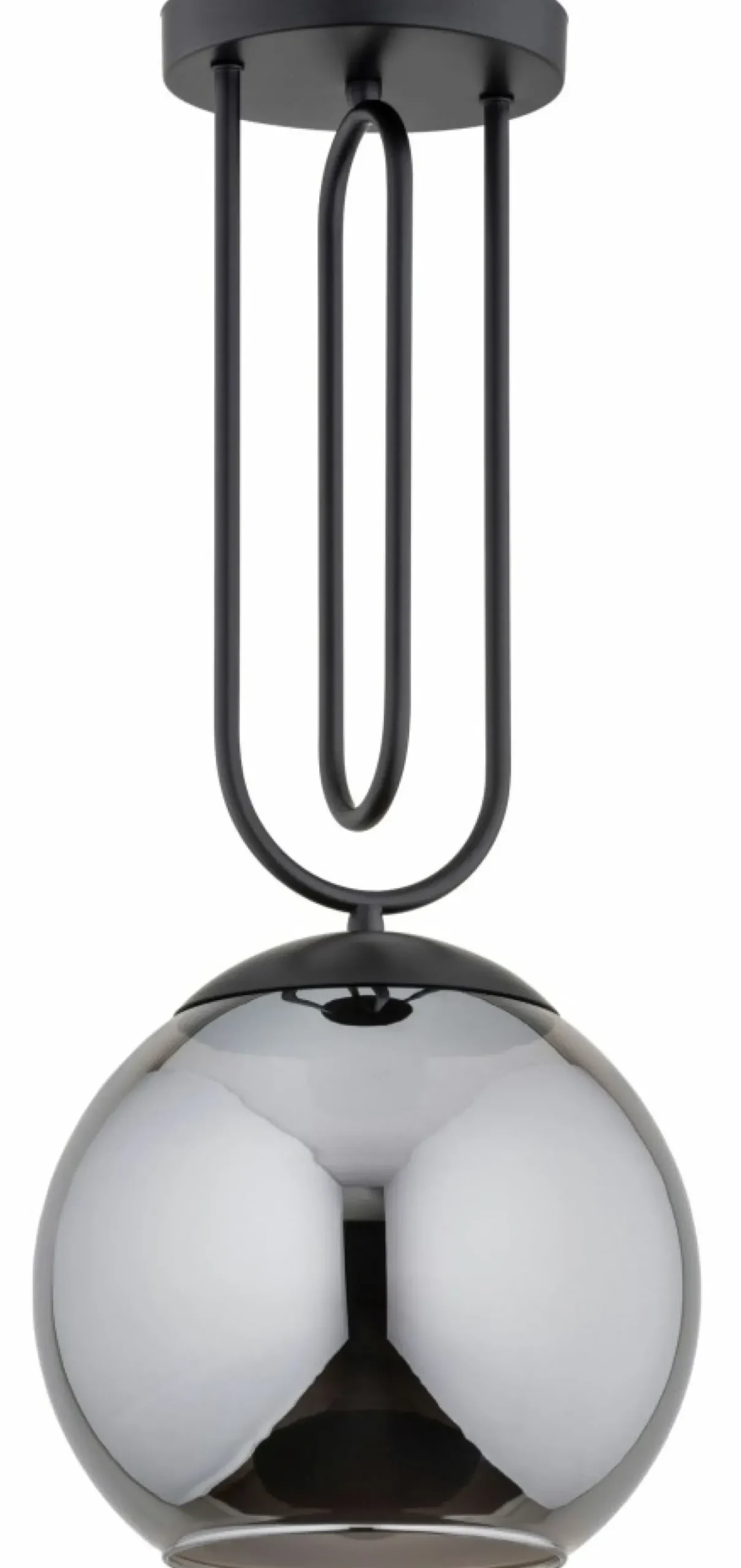 Sklep Kaja Designerska lampa sufitowa z ciemnym kloszem AL 61193 RITA | Kaja Hot