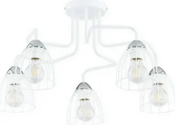 Sklep Kaja Designerska lampa sufitowa do salonu O2705 W5 BIA SENSO | Kaja New