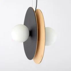 Sklep Kaja Designerska lampa wisząca, kolorowe tarcze 1303/2 SOHO | Kaja Fashion