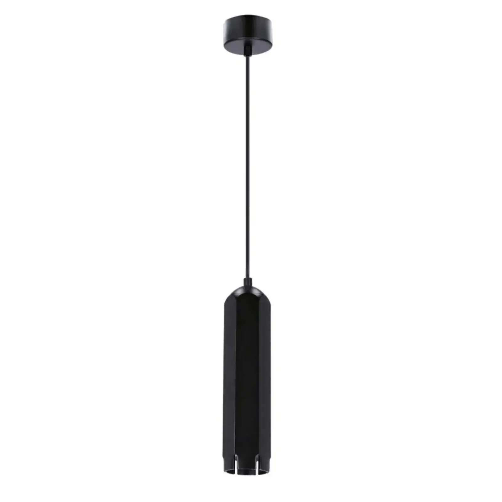 Sklep Kaja Designerska lampa wisząca z regulowanym zwisem 31-77691 z serii TUBA czarny Hot