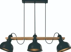 Sklep Kaja Designerska lampa wisząca do kuchni retro 33-79060 RENO | Kaja czarny Discount