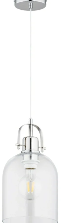Sklep Kaja Designerska lampa wisząca z przezroczystym kloszem AL 60684 | Kaja Best Sale