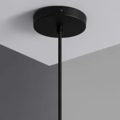 Sklep Kaja Designerska lampa wisząca do kuchni ABR-LWBL-E27 LUPPO | Kaja czarny Cheap