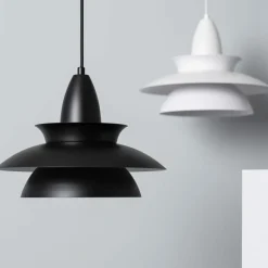 Sklep Kaja Designerska lampa wisząca do kuchni ABR-LWBL-E27 LUPPO | Kaja czarny Cheap