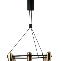 Sklep Kaja Designerska lampa wisząca ze złotymi reflektorami AZ5731 VIVI | Kaja Outlet
