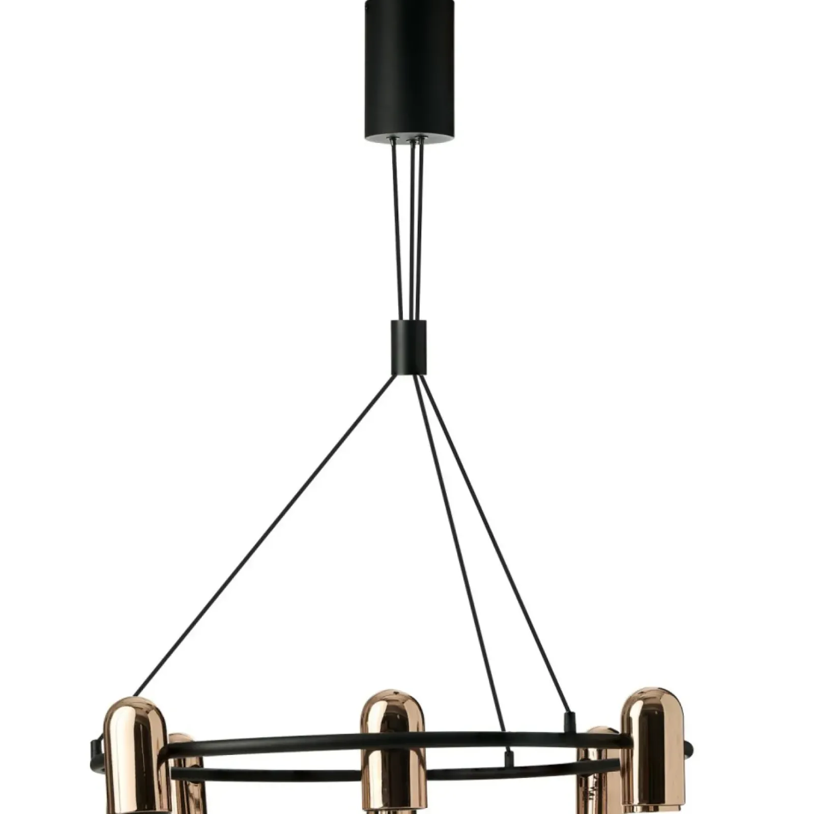 Sklep Kaja Designerska lampa wisząca ze złotymi reflektorami AZ5731 VIVI | Kaja Outlet