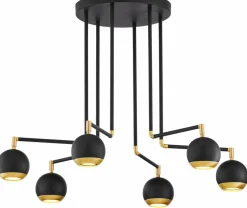 Sklep Kaja Designerska lampa wisząca z kulami JUP 1987 VR6 CZ/MS VILAR | Kaja Hot