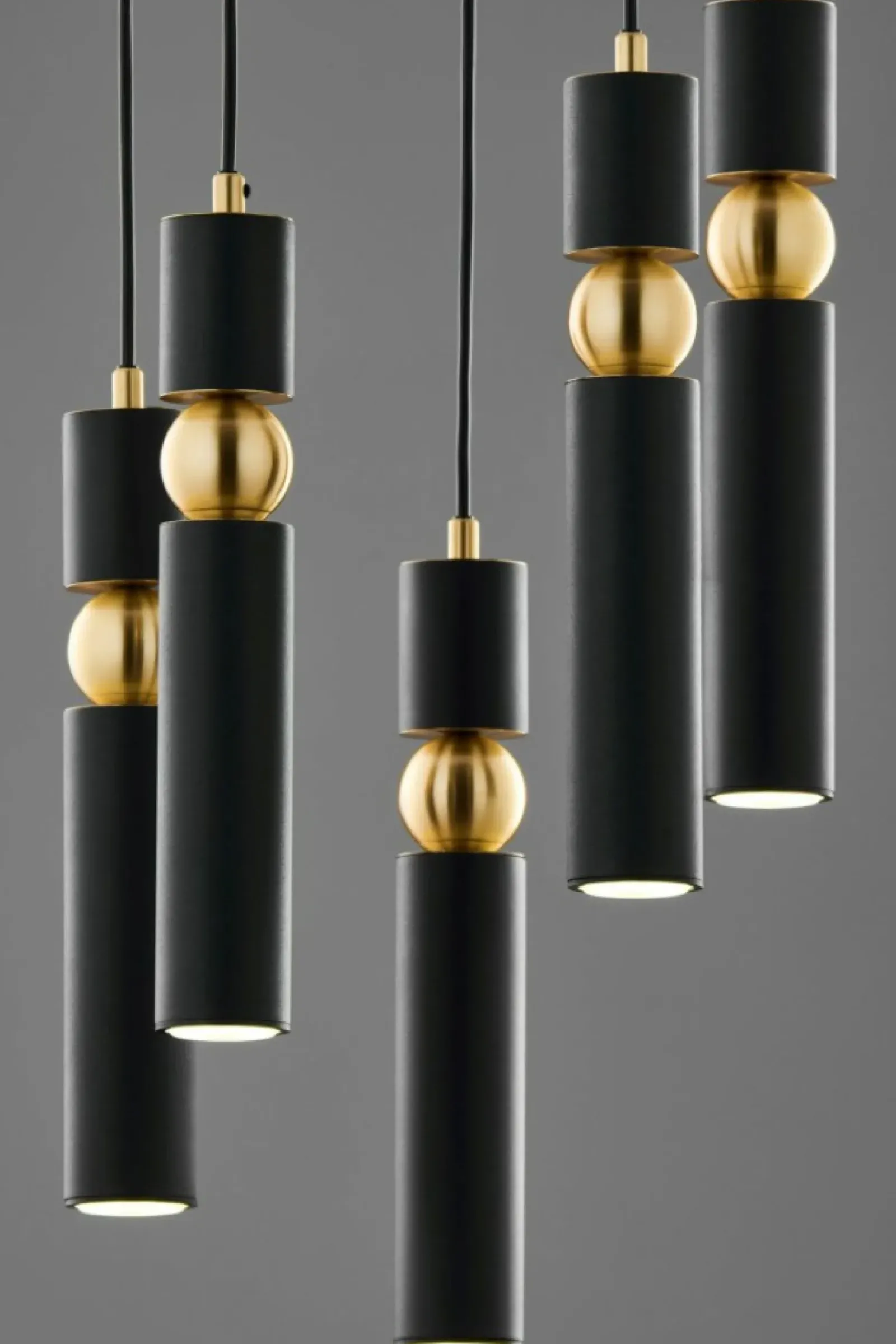 Sklep Kaja Designerska lampa wisząca na schody JUP 2014 AL5 CZ/CZ ALAS | Kaja New