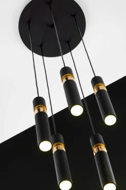 Sklep Kaja Designerska lampa wisząca na schody JUP 2014 AL5 CZ/CZ ALAS | Kaja New