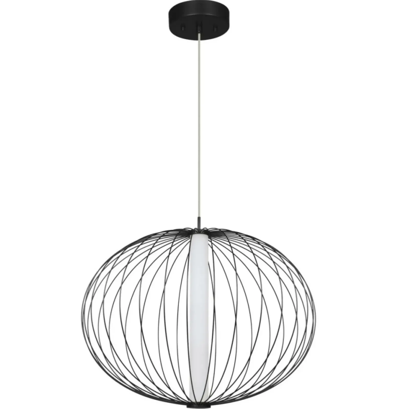 Sklep Kaja Designerska lampa wisząca LED LP-798/1P S BK TREVISO | Kaja Online
