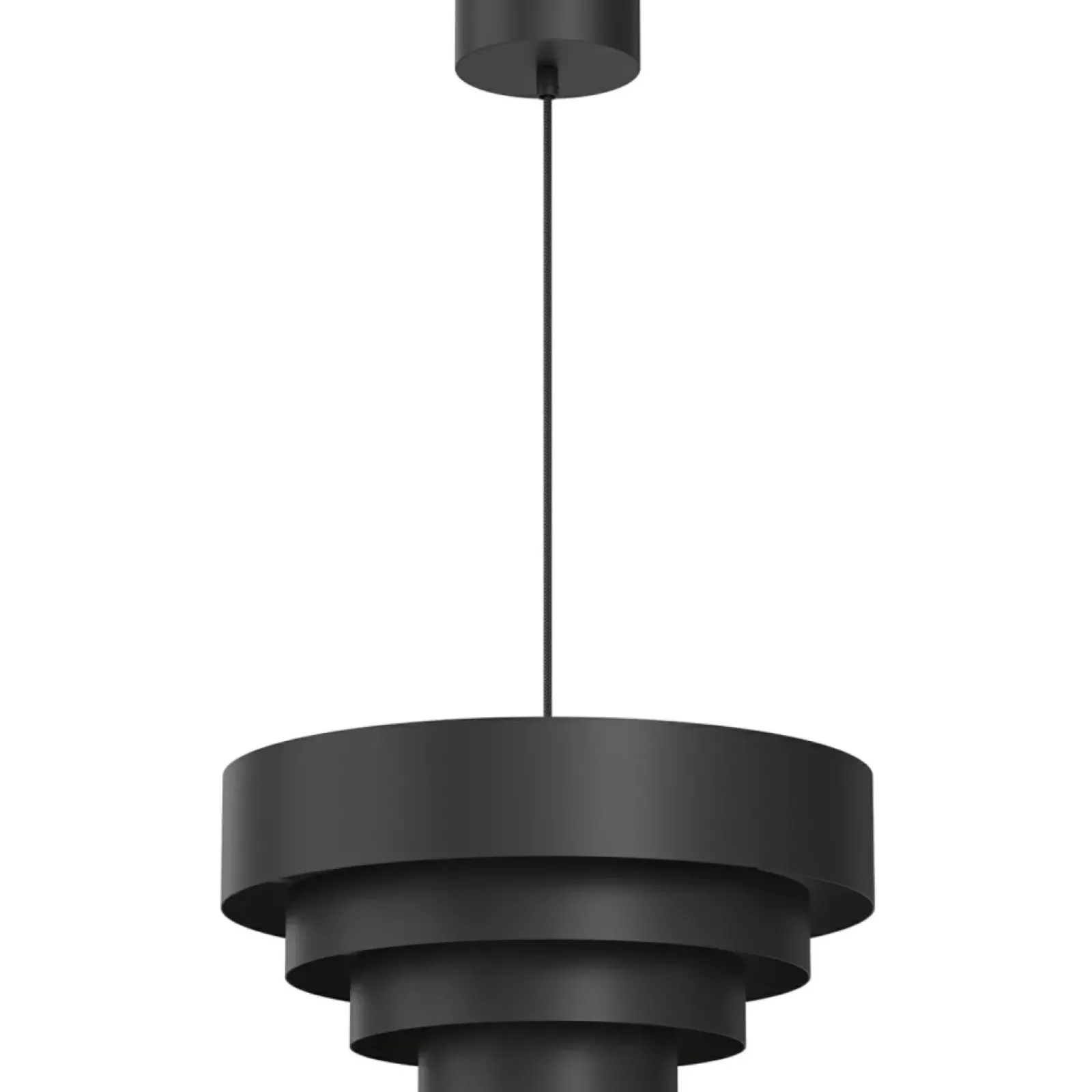 Sklep Kaja Designerska lampa wisząca, czarne okręgi LX 3512 RINGS | Kaja Fashion
