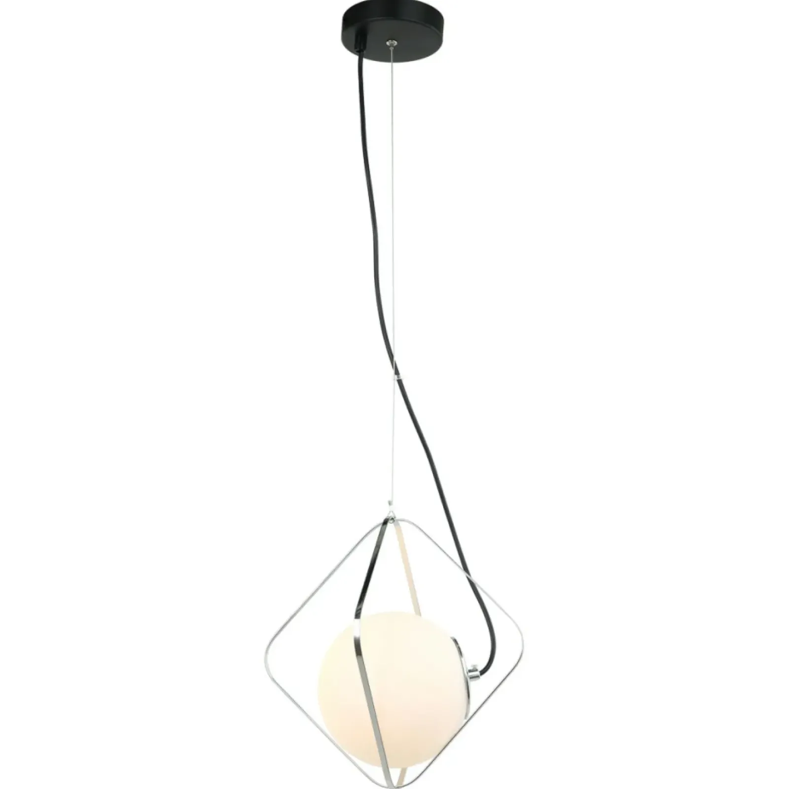 Sklep Kaja Designerska lampa wisząca PEN-5696-1-BKCR CANTO | Kaja Oświetlenie Hot