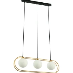 Sklep Kaja Designerska lampa wisząca PND-53423-3-GD GROSETTA | Kaja Oświetlenie Online