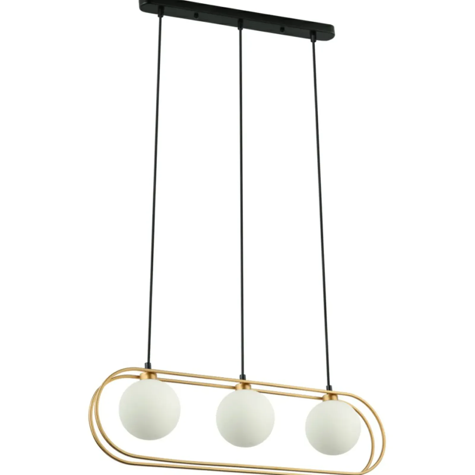 Sklep Kaja Designerska lampa wisząca PND-53423-3-GD GROSETTA | Kaja Oświetlenie Online