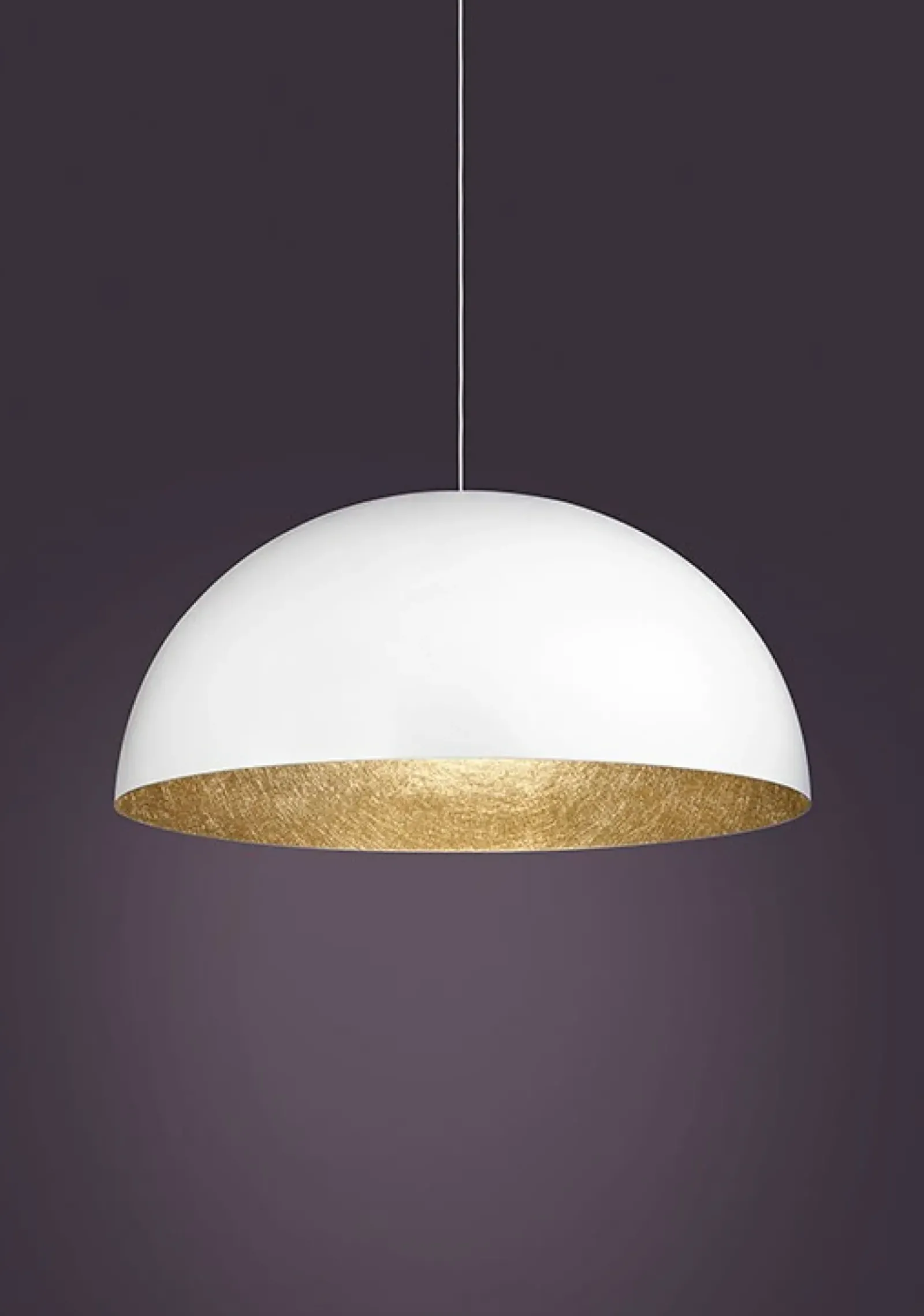 Sklep Kaja Designerska lampa wisząca do sypialni SIG 30139 z serii SFERA 50 B/ZŁ Shop