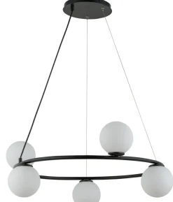 Sklep Kaja Designerska lampa wisząca z kulami, do salonu SIG 33383 GAMA KOŁO Hot