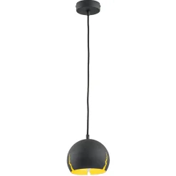 Sklep Kaja Designerska lampa wisząca z pękniętym kloszem TK 2489 z serii SHOT Discount