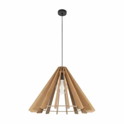 Sklep Kaja Designerska lampa wisząca w stylu eco TK 6611 ERIS WOOD | Kaja Best Sale