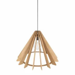 Sklep Kaja Designerska lampa wisząca w stylu eco TK 6611 ERIS WOOD | Kaja Best Sale