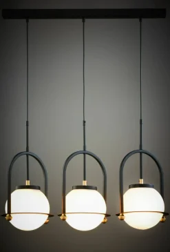 Sklep Kaja Designerska lampa z białymi kloszami, nad stół JUP 1916 ROSSO | Kaja Best Sale