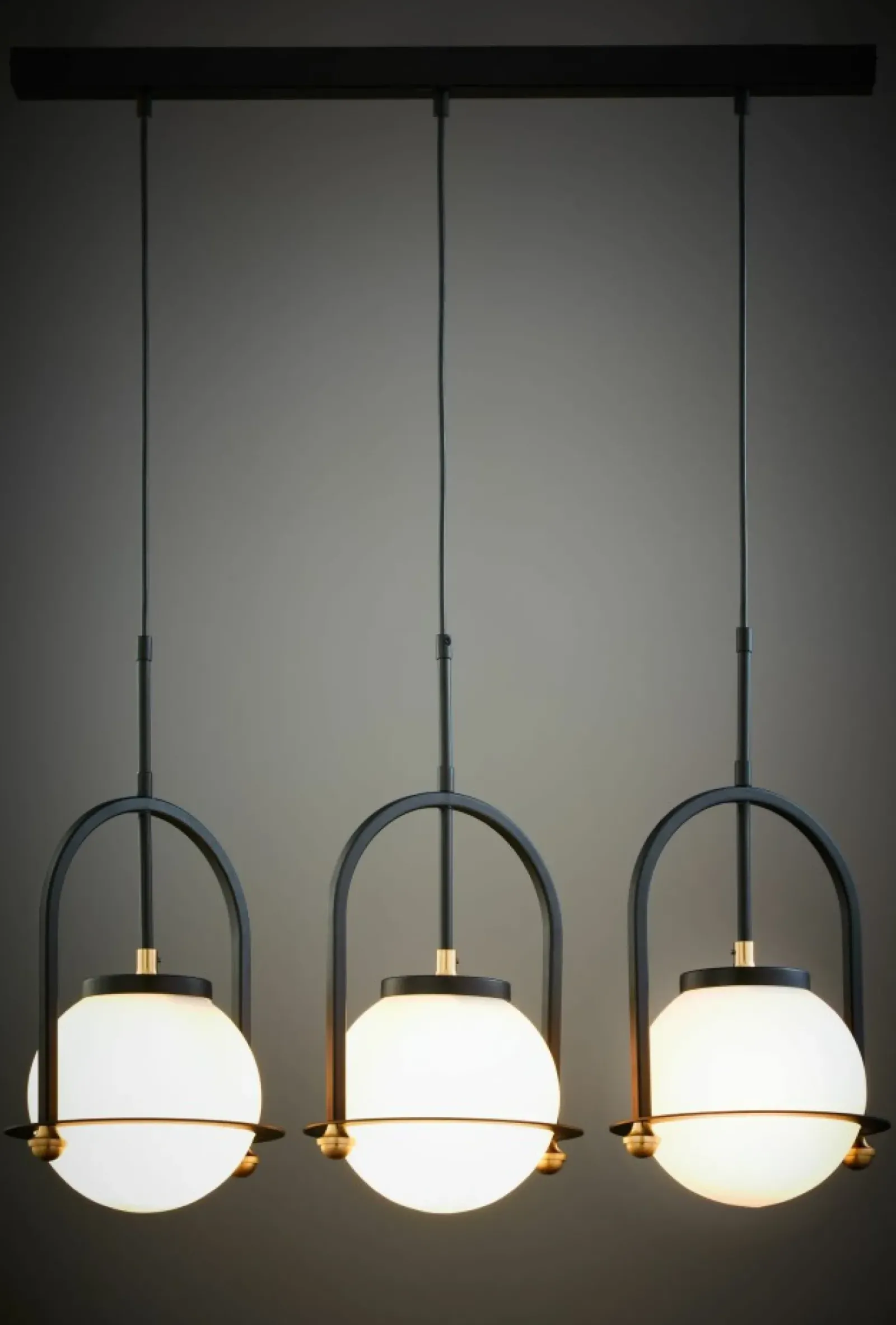 Sklep Kaja Designerska lampa z białymi kloszami, nad stół JUP 1916 ROSSO | Kaja Best Sale