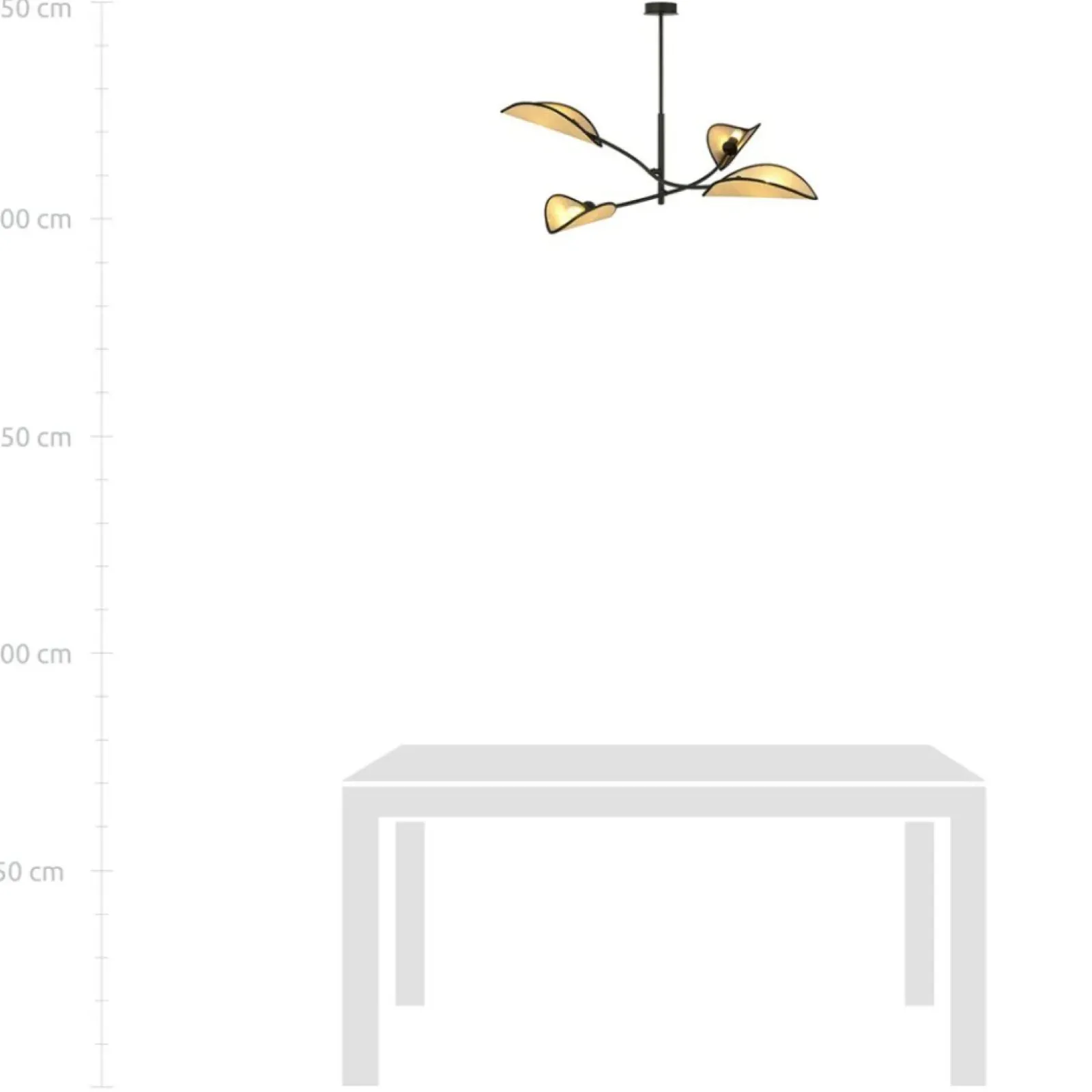 Sklep Kaja Designerska lampa z rattanowymi abażurami 1108/4 LOTUS | Kaja Clearance