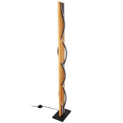 Sklep Kaja Designerska, ledowa lampa podłogowa FL-23848-30W-BK-GD CONATO | Kaja* Lampy Led