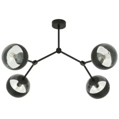 Sklep Kaja Designerska, loftowa lampa sufitowa do sypialni 1135/4 SPACE | Kaja Outlet