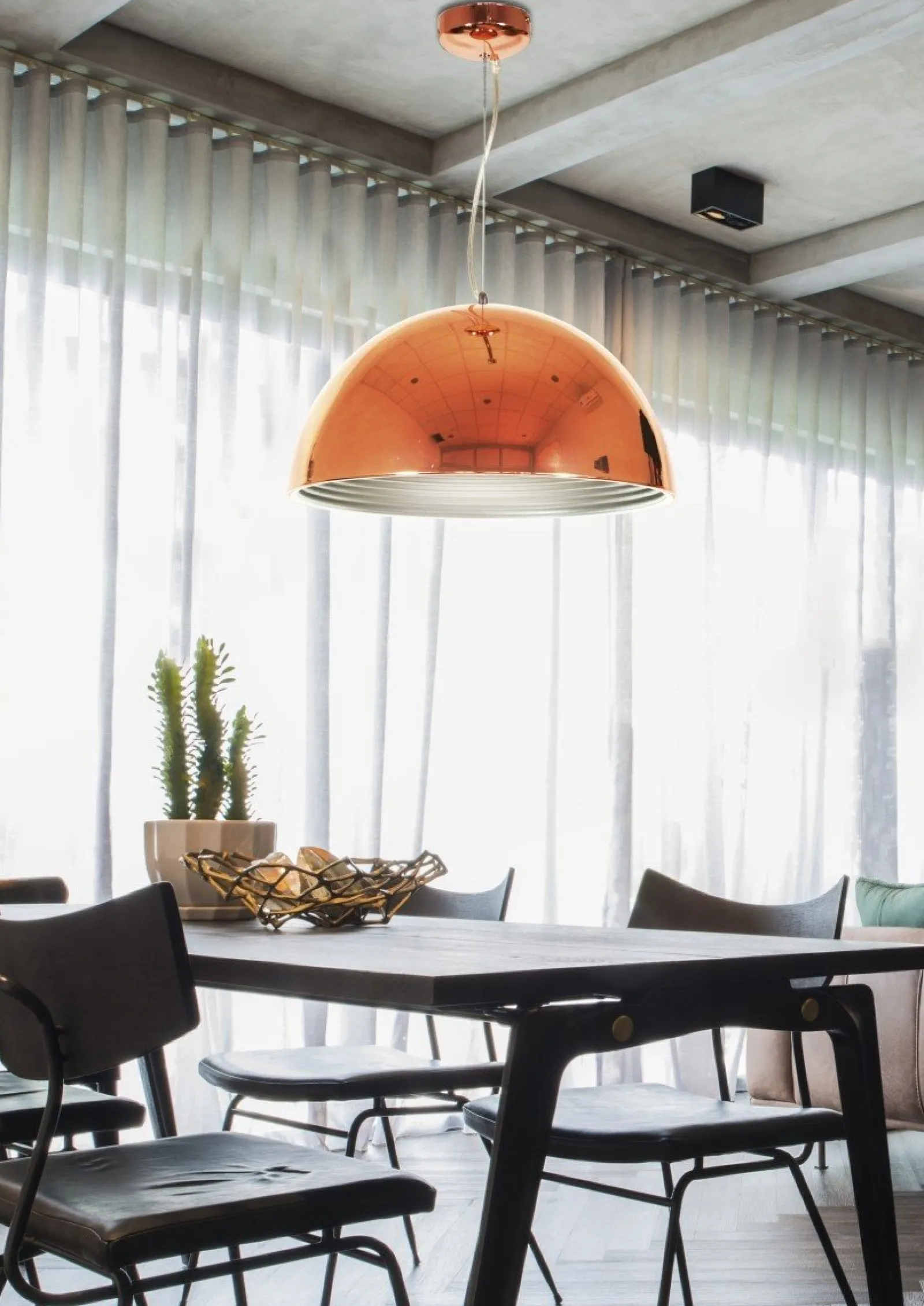 Sklep Kaja Designerska, miedziana lampa wisząca 31-26392 AMALFI | Kaja* Randole Tradycyjne