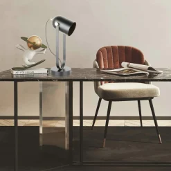 Sklep Kaja Designerska, minimalistyczna lampka stołowa A2057 z serii ARIES* Lampki Biurkowe|Nowoczesne Lampki Stołowe