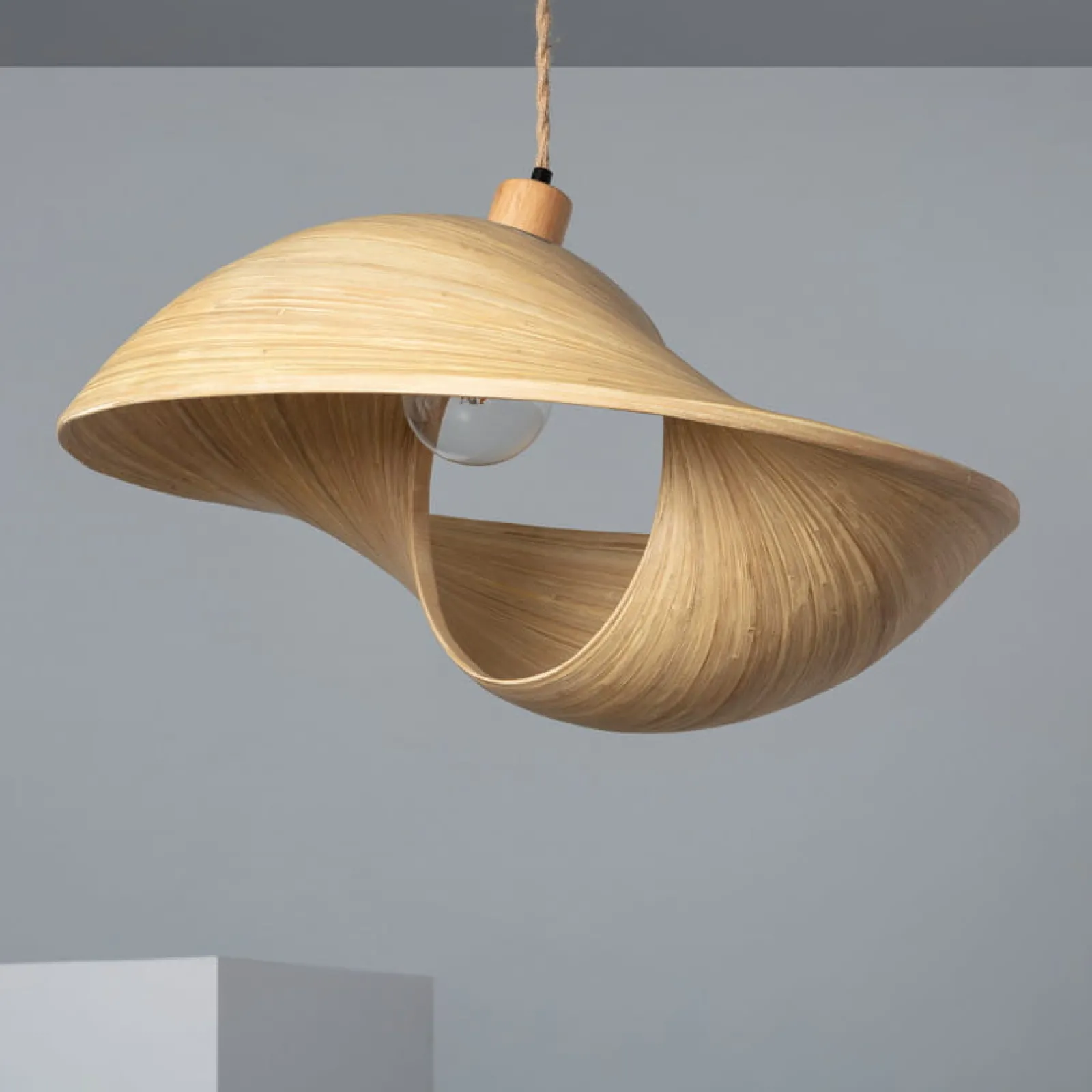 Sklep Kaja Designerska, nieregularna lampa wisząca ABR-NLW27-BH-E27 BOHO | Kaja* Żyrandole Z Abażurem