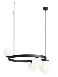 Sklep Kaja Designerska, okrągła lampa wisząca do salonu 1099L1_R z serii GARDA Zadzwońporabattel.783200183(8-16)/mailsklep@kaja.com.pl Cheap
