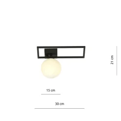Sklep Kaja Designerska, pojedyncza lampa sufitowa 1130/1D IMAGO | Kaja Cheap