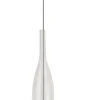 Sklep Kaja Designerska, srebrna lampa wisząca LED MX P0247 MURANO | Kaja Clearance