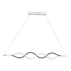 Sklep Kaja Designerska, szeroka lampa wisząca nad stół ML213 SPLIT | Kaja biały Fashion