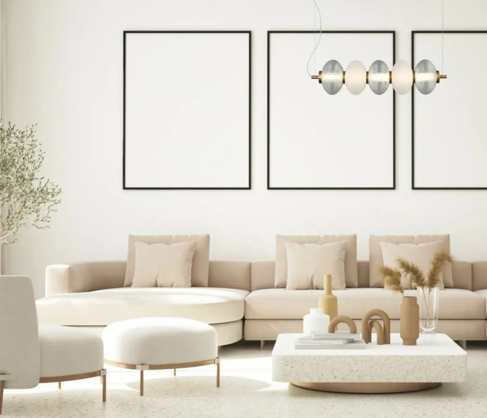 Sklep Kaja Designerska, szeroka lampa wisząca LED PND-84938-4-BK TESTA | Kaja Flash Sale