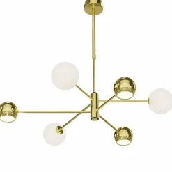 Sklep Kaja Designerska, złota lampa wisząca do salonu JUP 1962 MOKA | Kaja Fashion
