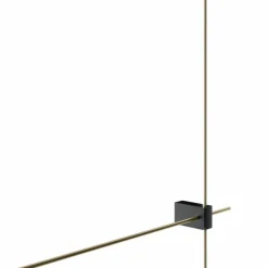 Sklep Kaja Designerski, czarno-złoty kinkiet LED C070WL-L12GB3K z serii PARS* Lampy Led